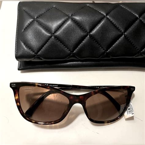 chanel nwt matte black cateye